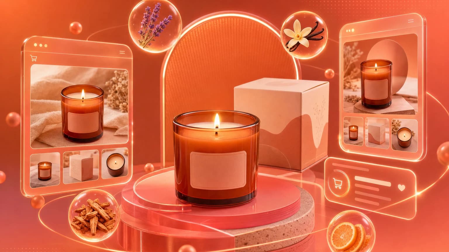 Candle Product Photography for Etsy and Shopify Sellers