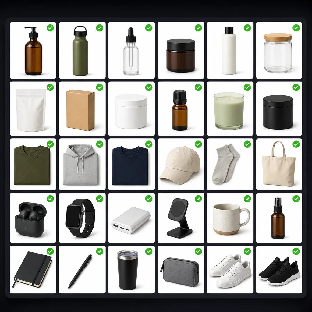 Bulk SKU image generation workflow for catalog product photos