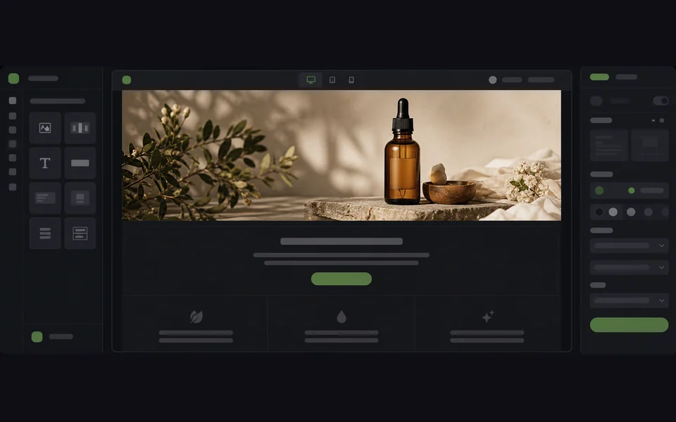 Marketing email Shopify placement preview
