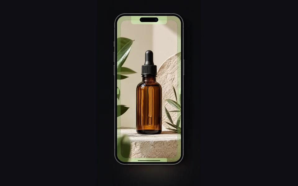 Mobile story Shopify placement preview