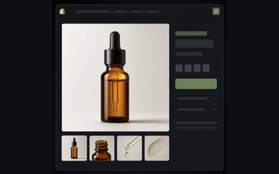 PDP square Shopify placement preview