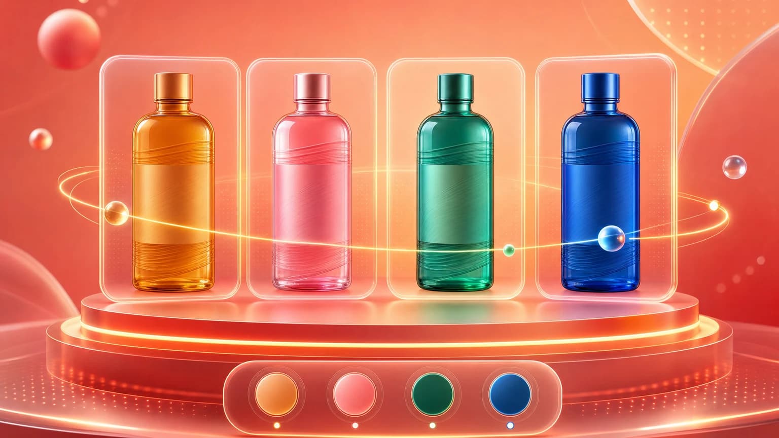 Variant product images rendered in consistent ecommerce scenes