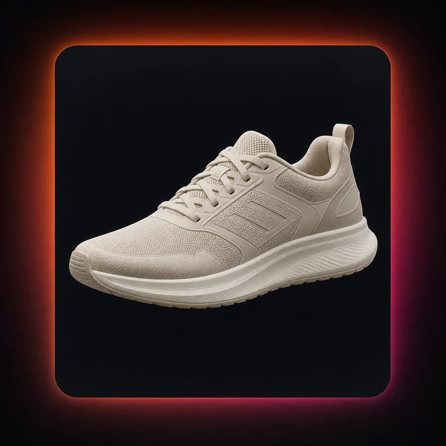 AI generated sneaker hero image