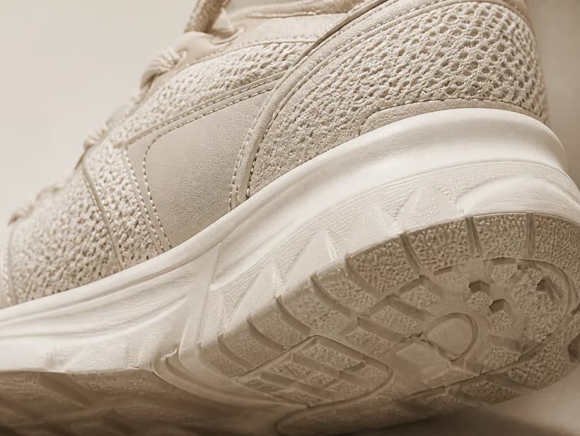 Sneaker detail close-up
