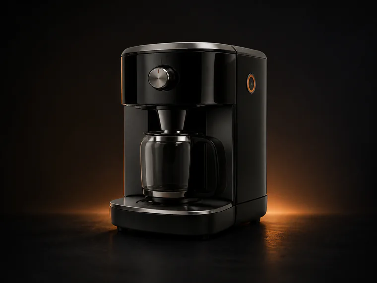 Coffee maker product photo